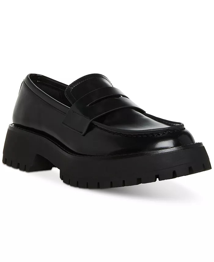 Heather Platform Lug-Sole Loafer Flats | Macys (US)