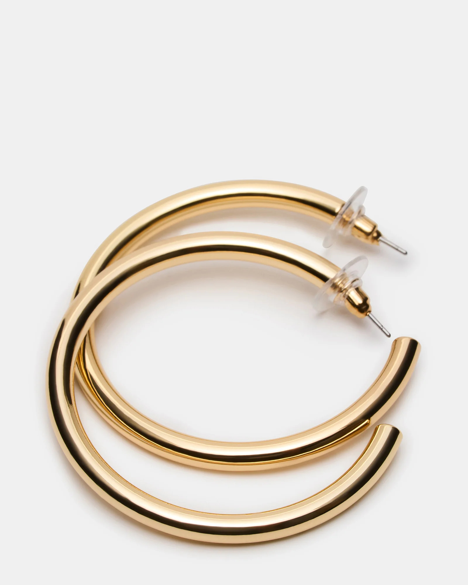 SKINNY HOOP EARRING GOLD | Steve Madden (US)