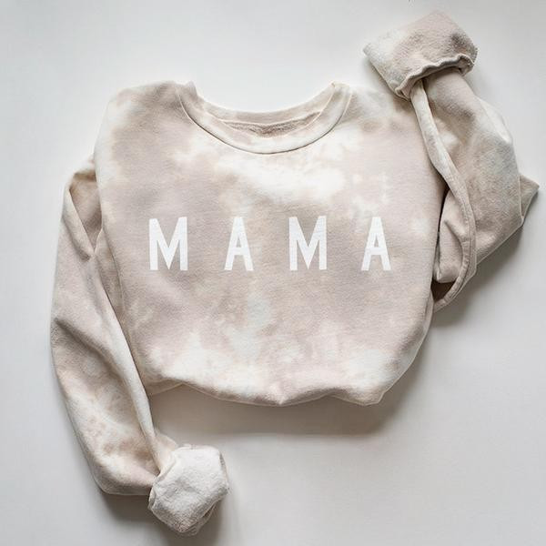 Womens Monroe Tie Dye "Mama™" Everyday Sweatshirt | Ford and Wyatt