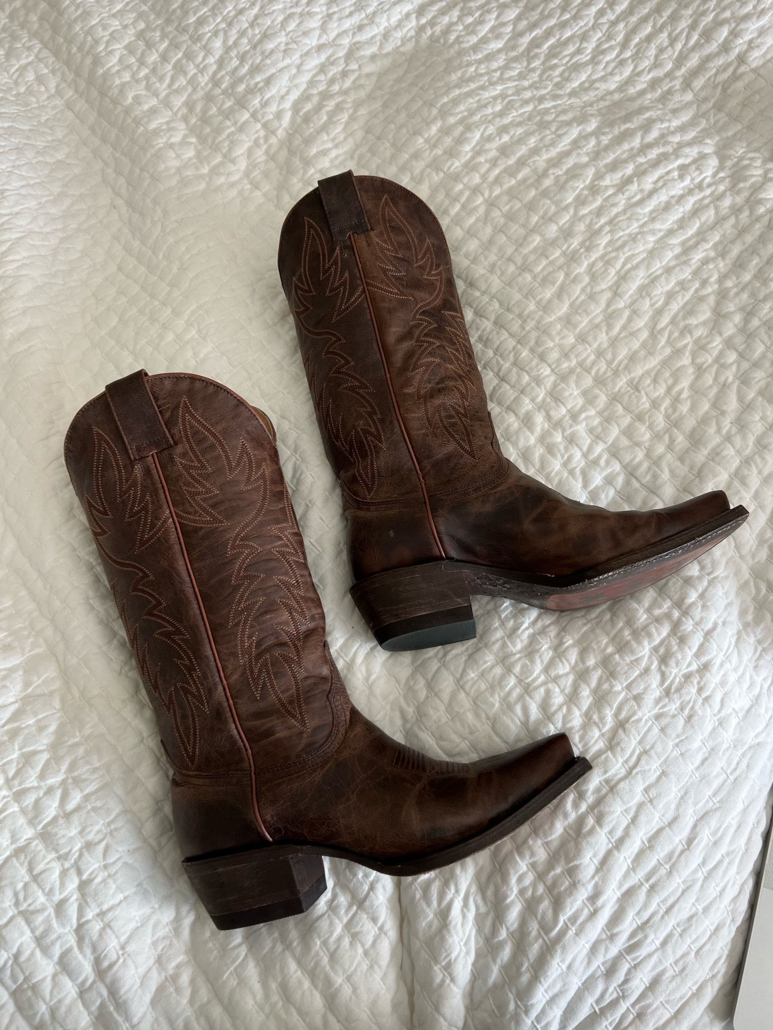 Idyllwind Women's Wheeler Western Performance Boot Snip Toe Tan - Fueled by Miranda Lambert　並行輸入品