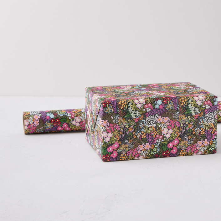 Floral Wraps Wrapping Paper Roll | Minted