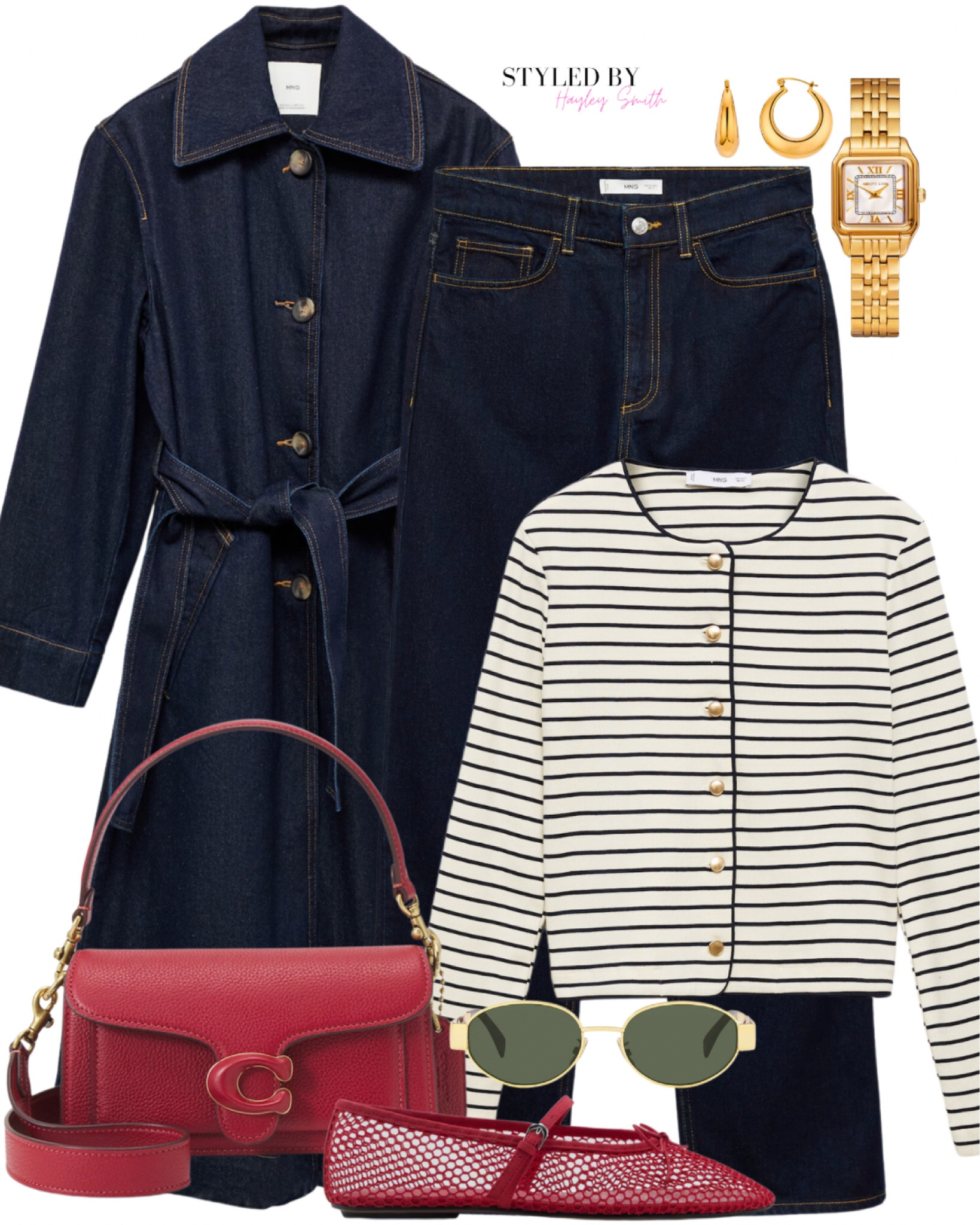 Denim on denim ❤️💙

#LTKstyletip #LTKspring #LTKFashionMonth