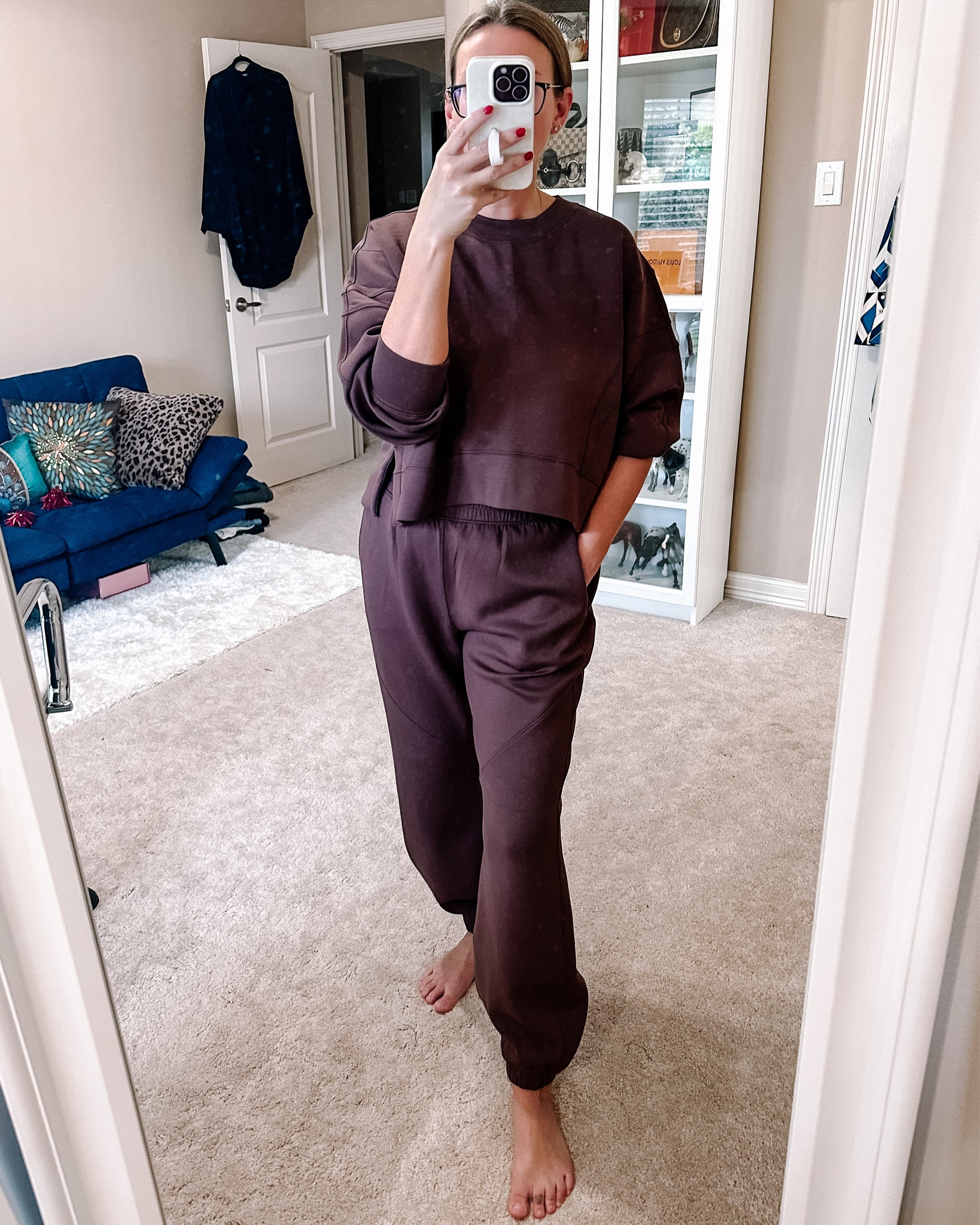 The comfiest set from Abercrombie that is perfect for lounging! I have it in 5 colors now!  This material is so good. I’m in a large in both pieces and they are currently on sale! 

#LTKCyberWeek #LTKHolidaySale #LTKmidsize