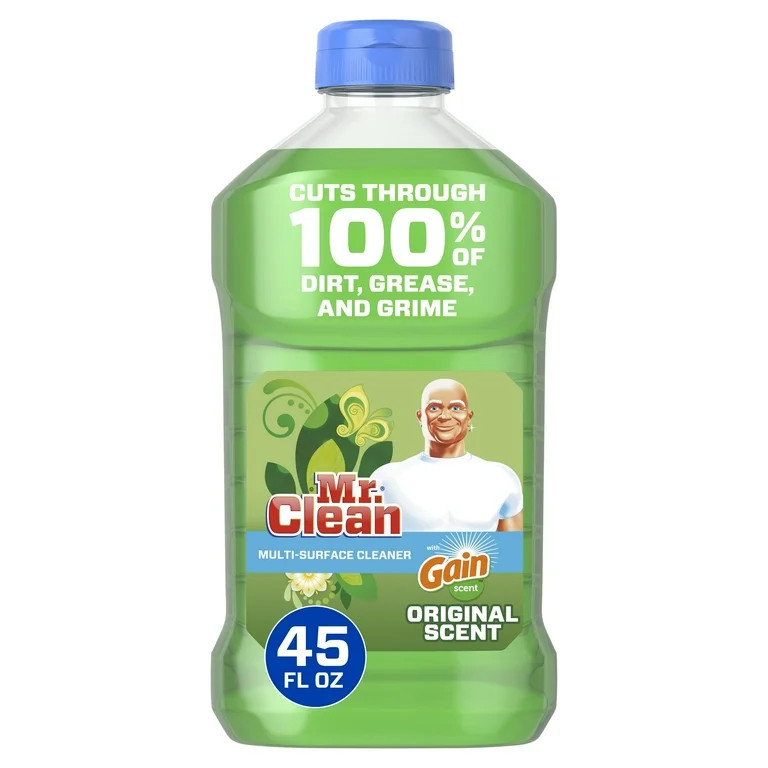 Mr. Clean with Gain Original Scent Multi-Surface Cleaner, 45 fl oz | Walmart (US)