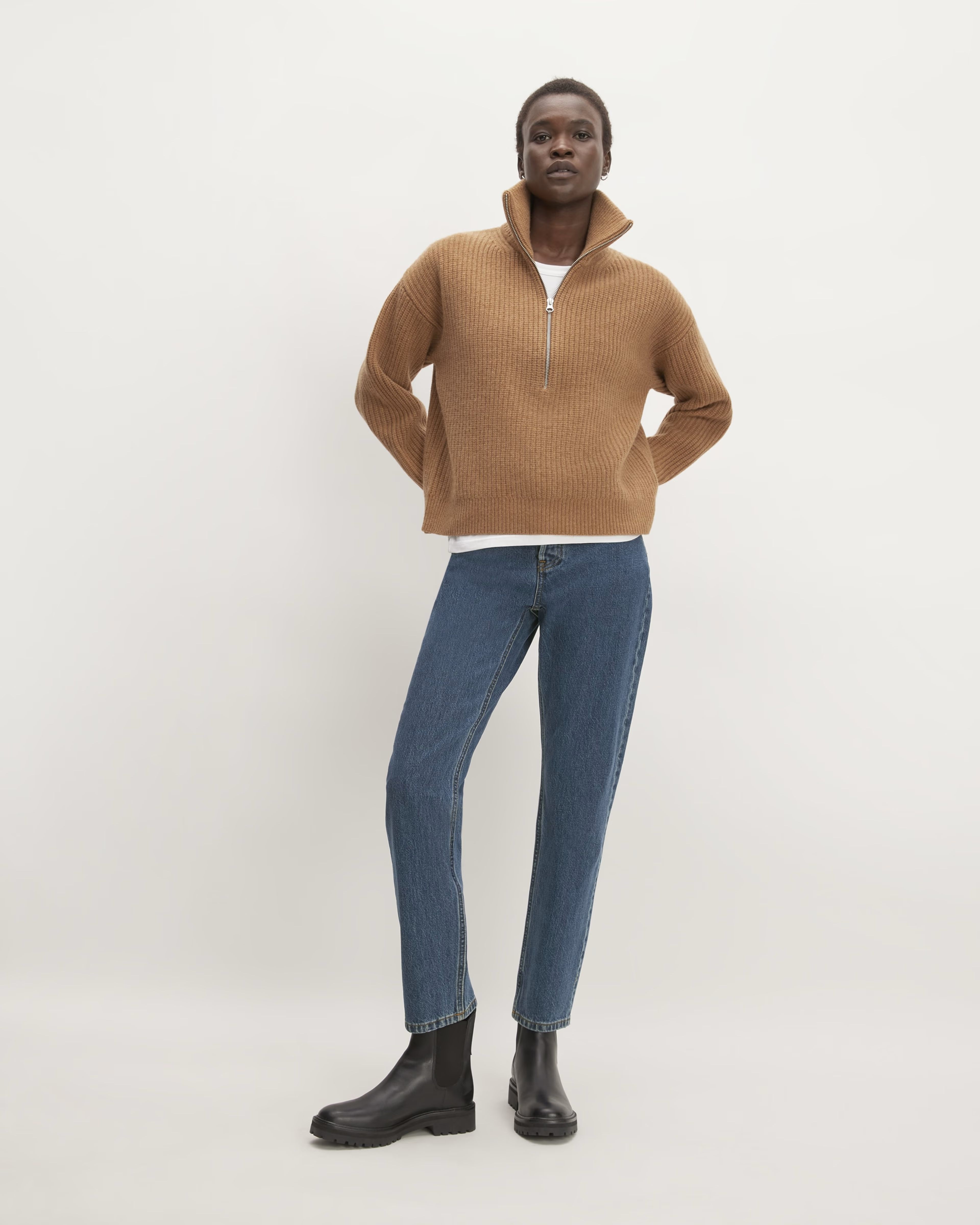 The ’90s Cheeky® Jean$1104.3 (3050 Reviews)4.3 out of 5 stars. 3050 reviews Hourglass shape? T... | Everlane