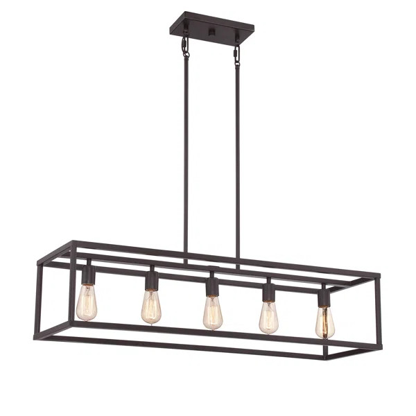 Cassie 5-Light Kitchen Island Linear Pendant | Wayfair North America