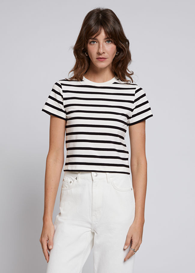 Cropped Crewneck T-Shirt | & Other Stories (EU + UK)