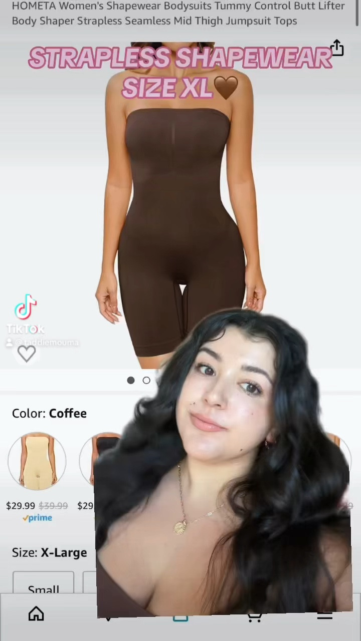 My favorite shape wear in brown now🥰🥰 wearing size XXL❤️‍🔥

#LTKplussize #LTKstyletip #LTKfindsunder50