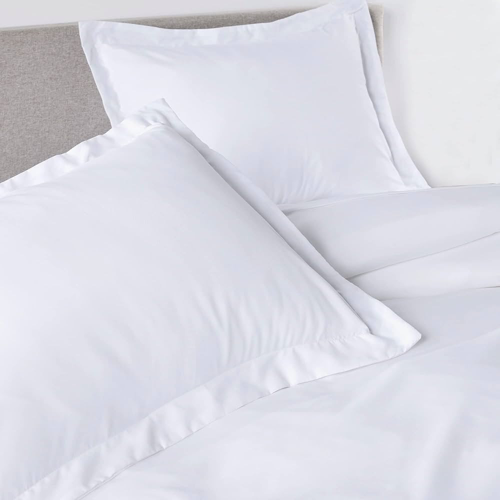 PeachSkinSheets 1500tc Level of Softness Soft Cooling Duvet Cover Set | Queen/Full Size - Classic... | Amazon (US)