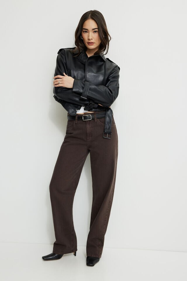 Mika Relaxed Straight Jeans | Dynamite Clothing