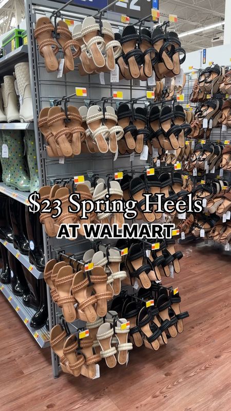 Found the perfect spring block heel and they’re only $23 from Walmart! Love that they come in three different color options! How cute are these!? 

Follow me for more affordable fashion and Walmart finds  

#LTKfindsunder50 #LTKstyletip #LTKSeasonal