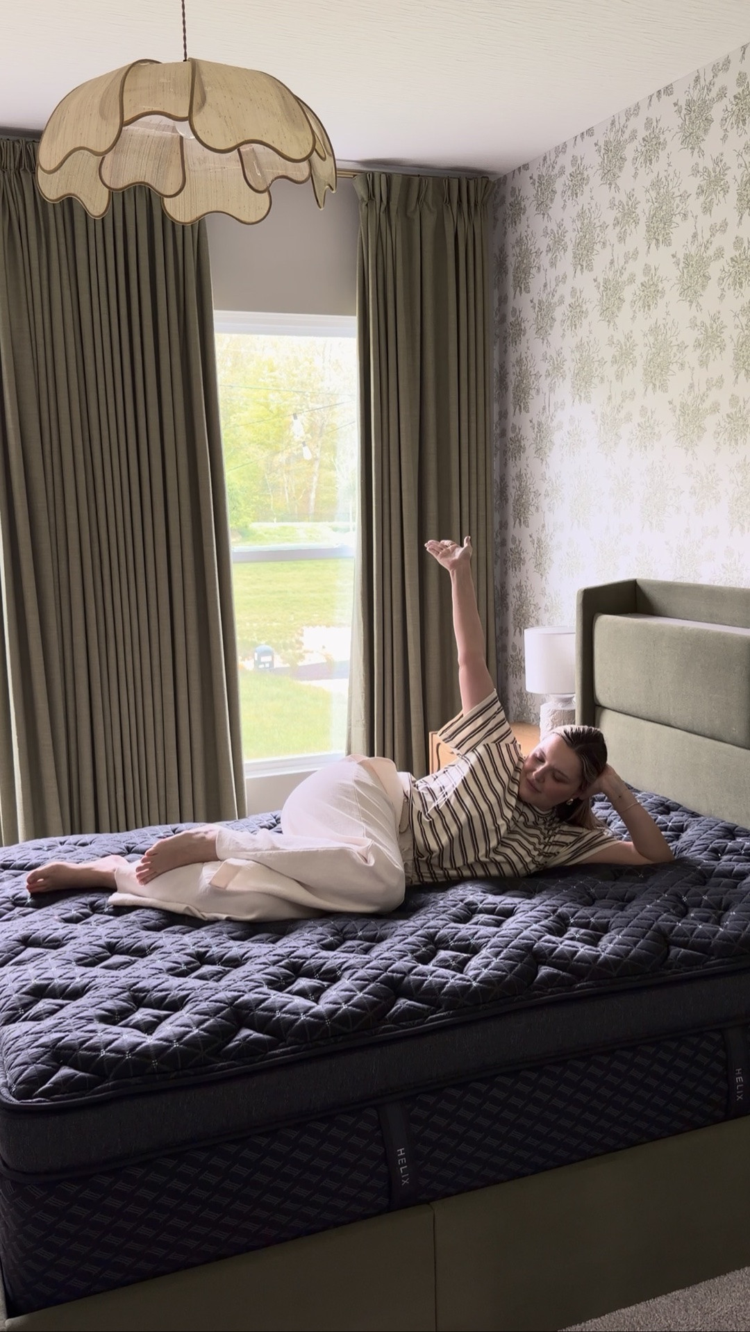 Guest bedroom refresh with our new Helix mattress 🤍 If you’re looking for a supportive mattress for guests that still feels elevated and hotel-like, this one has been such a good upgrade. The cooling quilted top, medium-firm feel - super comfy option!

#LTKHome