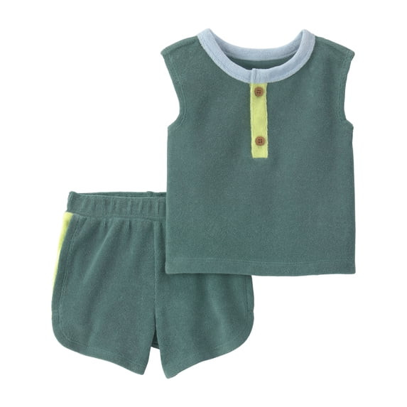 Carter's Child of Mine Baby Boy Outfit Set, 2-Piece, Sizes 0/3-24 Months | Walmart (US)