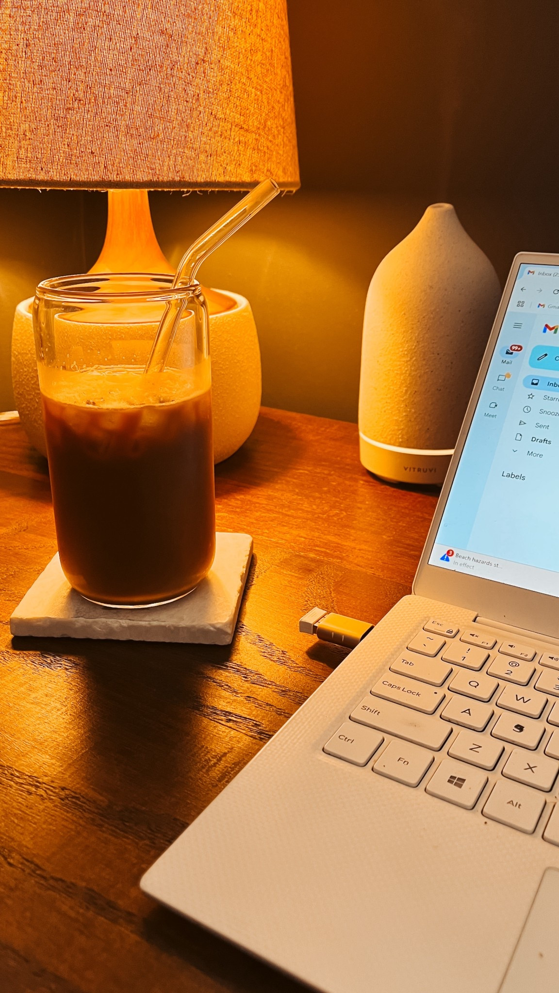 This lamp is making my cozy office nook just so much cozier! Especially on this rainy day. 🌧️

Office essentials:

Cute desk lamp ☑️
Diffuser ☑️
Iced Coffee ☑️

#LTKHome #LTKFindsUnder50