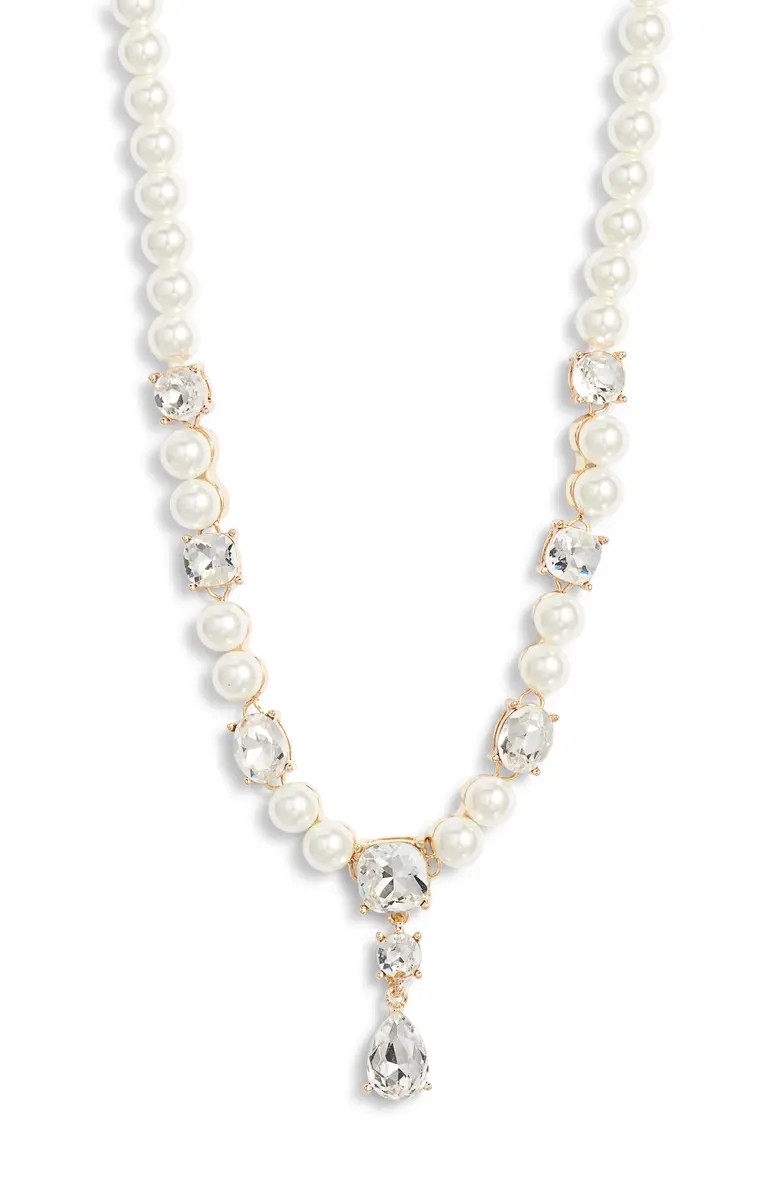 Faux Pearl Collar Necklace | Nordstrom