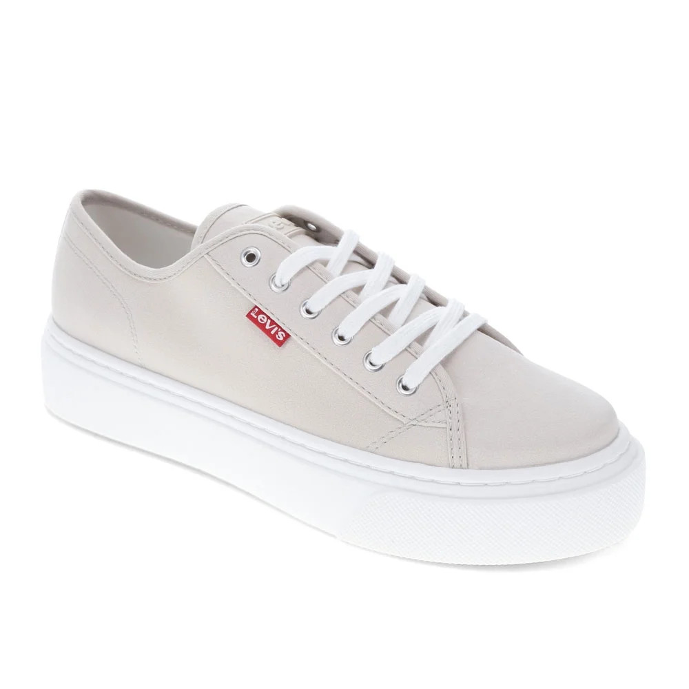 Levi's Womens Dakota Synthetic Suede Lowtop Casual Lace Up Sneaker Shoe | Walmart (US)