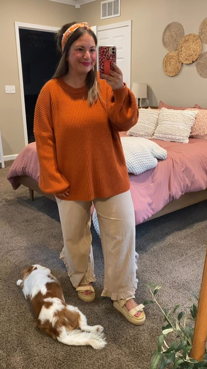 The cutest little Thanksgiving fit from Amazon & Walmart!

sandals: fit a tad oversized // wearing a 5
pants: fit true to size // wearing a large
sweater: fits oversized // wearing a large

#LTKFindsUnder100 #LTKStyleTip #LTKFindsUnder50