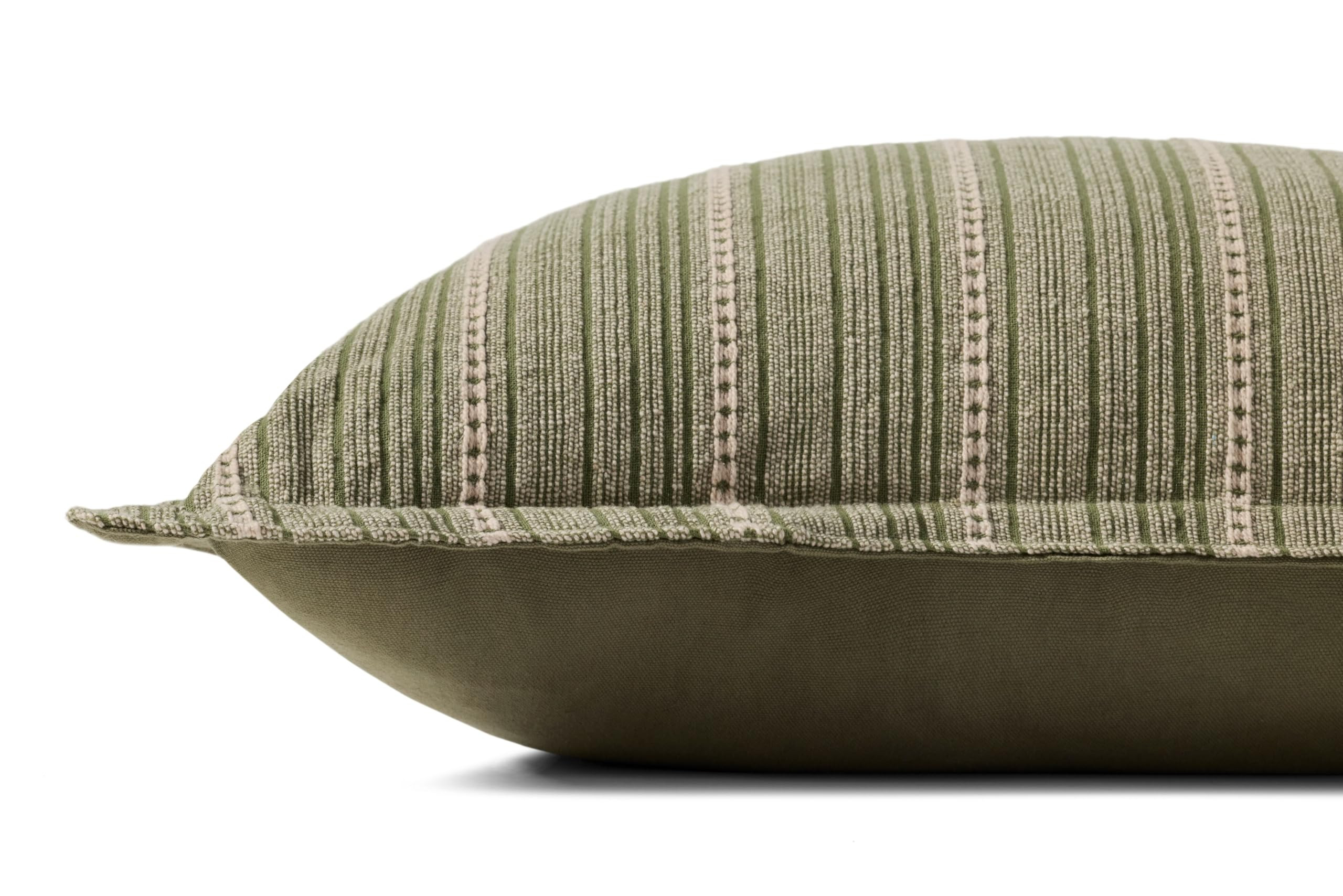 Loloi Chris Loves Julia Howie Collection PCJ0023 Green/Natural 22'' x 22'' Cover w/Poly Pillow | Amazon (US)