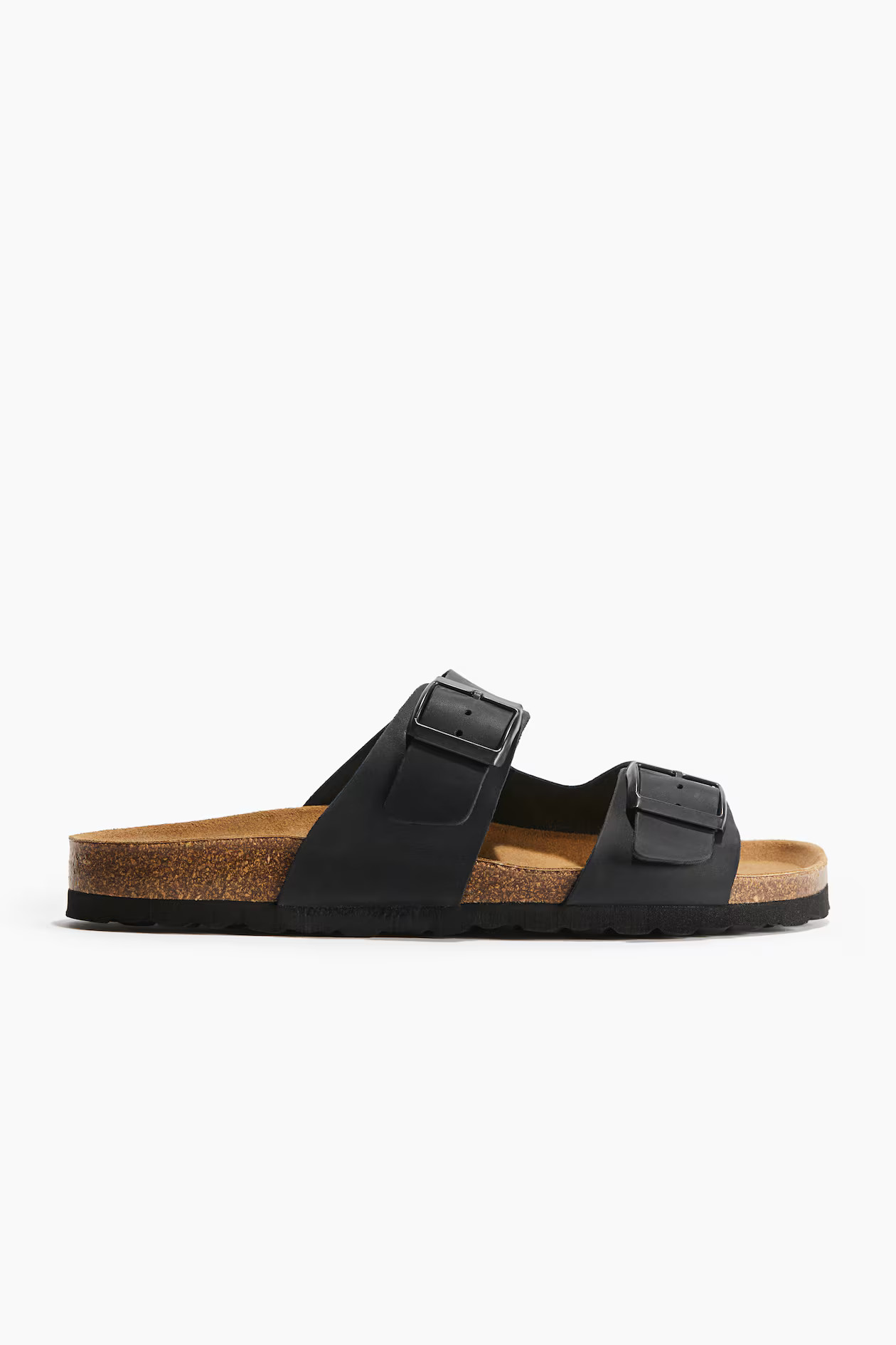 Leather Sandals - Black - Men | H&M US | H&M (US + CA)