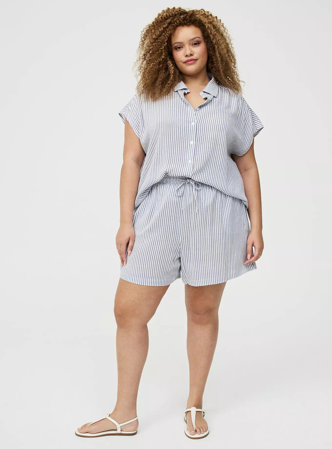 Pull On Gauze High Rise Short | Torrid (US & Canada)