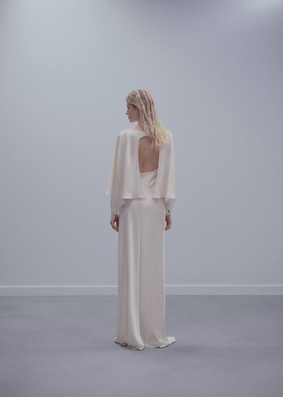 Search: Lingerie dress with cloak detail (1) | Mango United Kingdom | MANGO (UK)