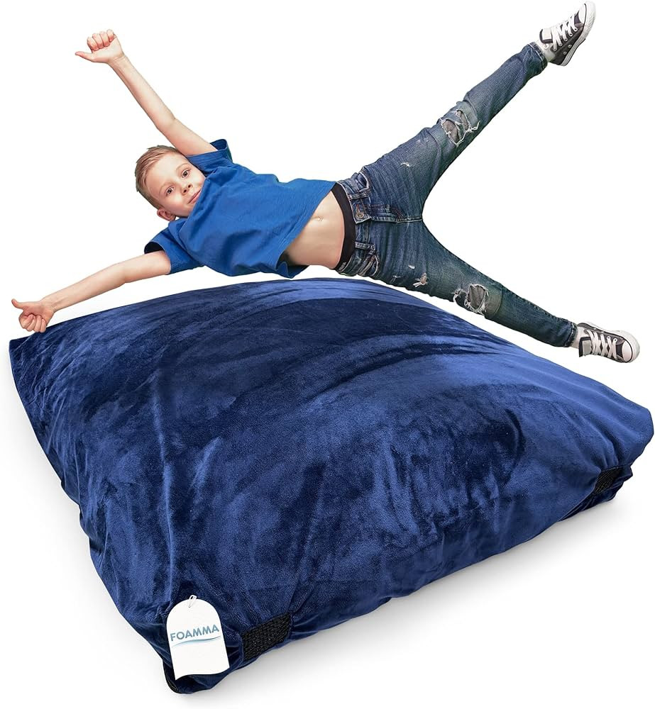 Foamma Crash Pad – Sensory Crash Pad with Foam Blocks for Autistic Kids, Soft Fabric & Washable... | Amazon (US)