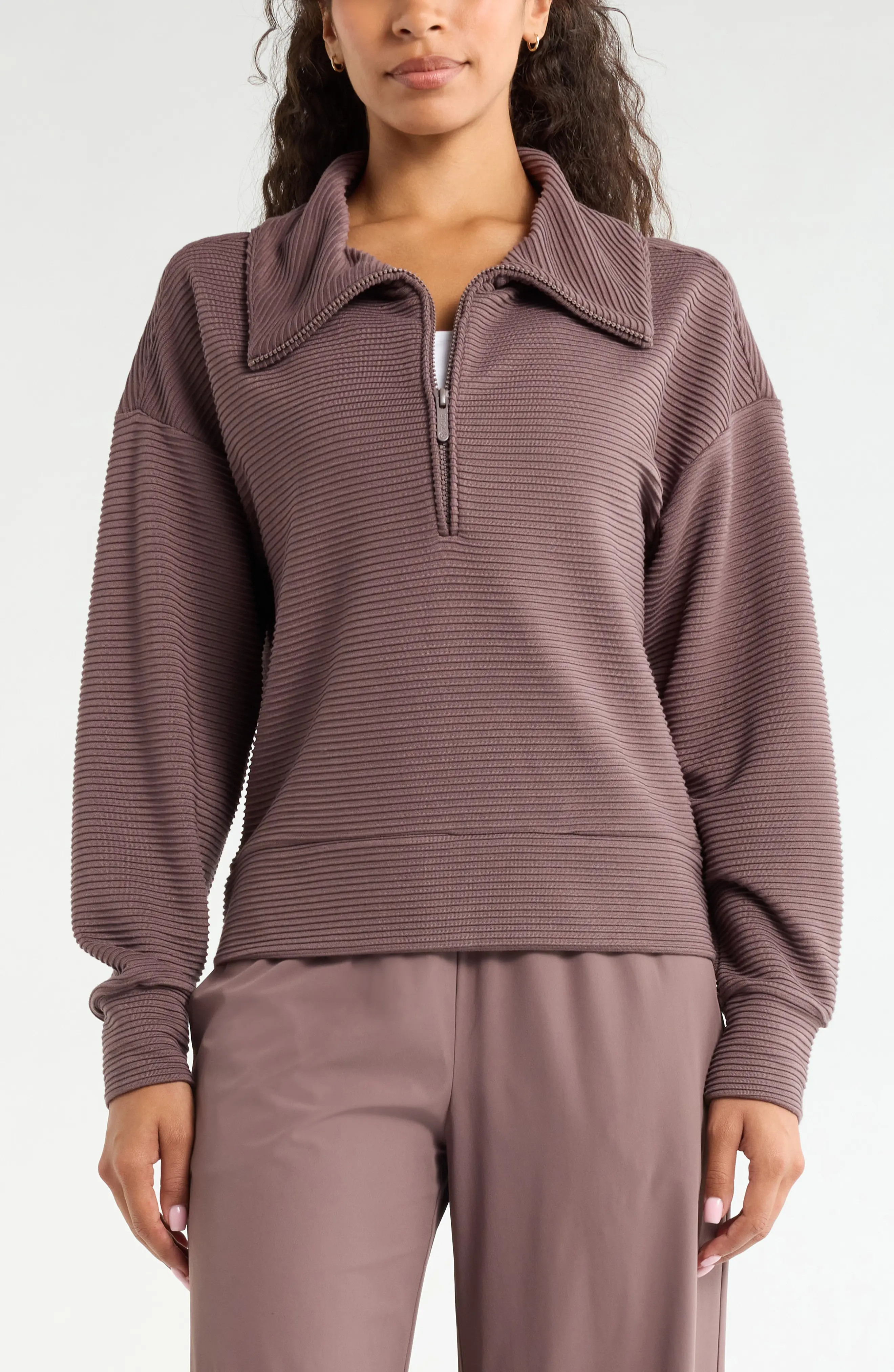 Ottoman Half Zip Pullover (Women) | Nordstrom | Nordstrom