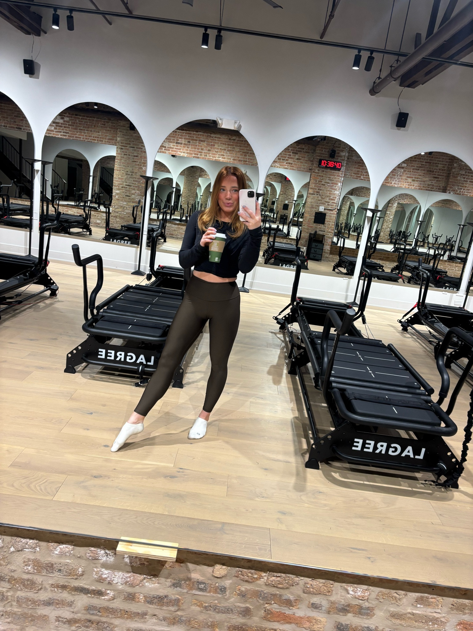 Back in the studio for another class!! I love my Alo leggings for teaching and taking classes they mold to my body so well and don’t fall!!

#LTKActive #LTKFitness #LTKStyleTip