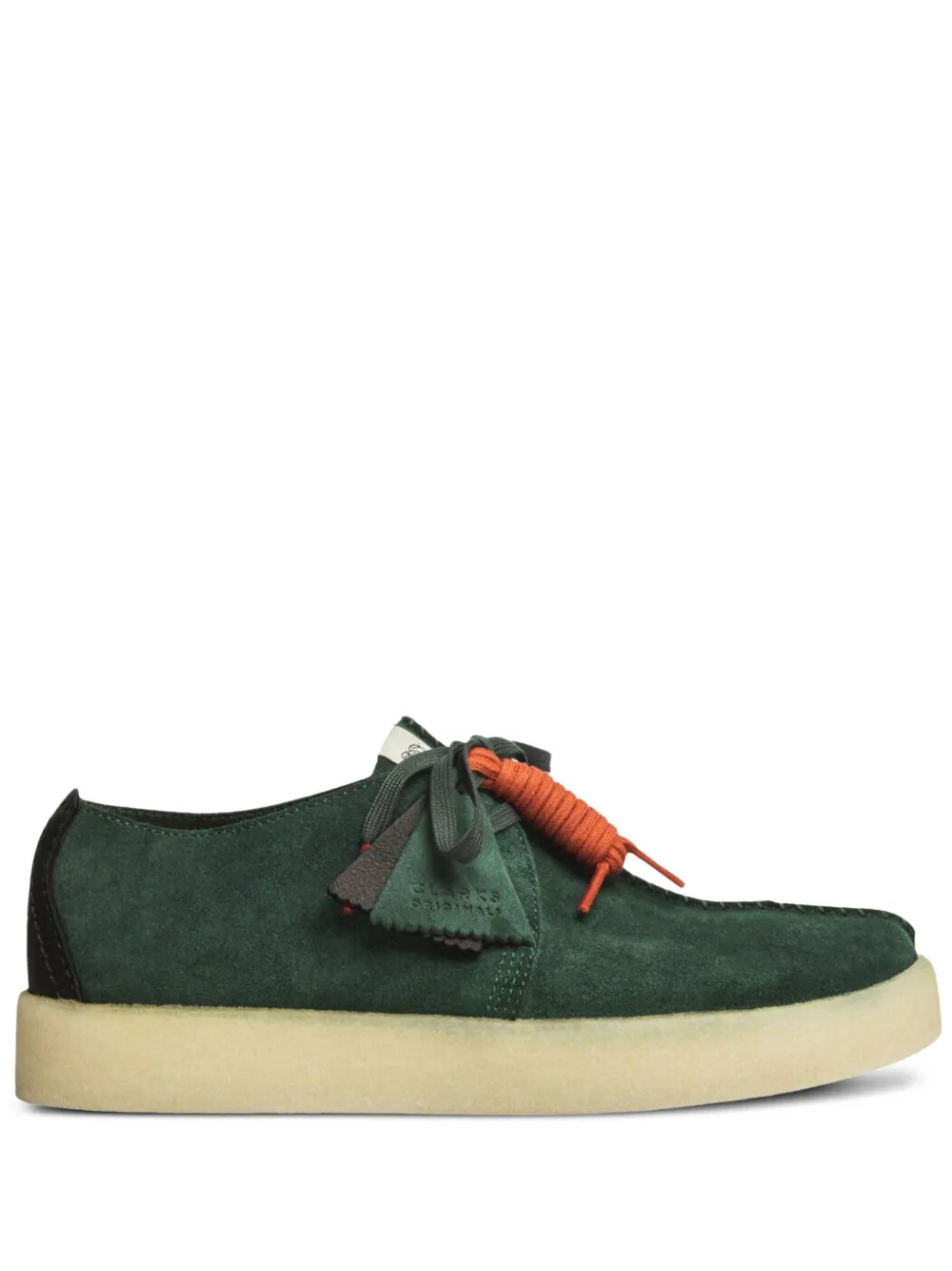 Clarks Originals Trek "Mid Green Suede" Desert Boots | Green | FARFETCH | Farfetch Global