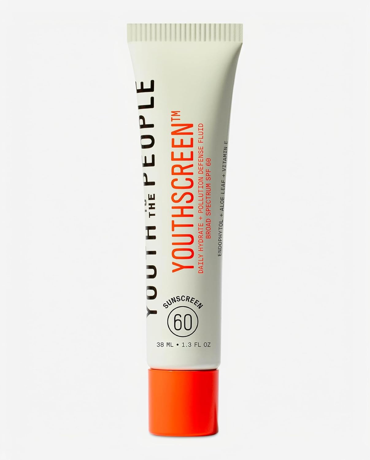 Youth To The People Youthscreen Sunscreen with SPF 60, Daily Hydration + Pollution Defense, Invisible Broad Spectrum Sunscreen, No White Cast, Natural Dewy Finish, Non-comedogenic -1.3 fl oz | Amazon (US)