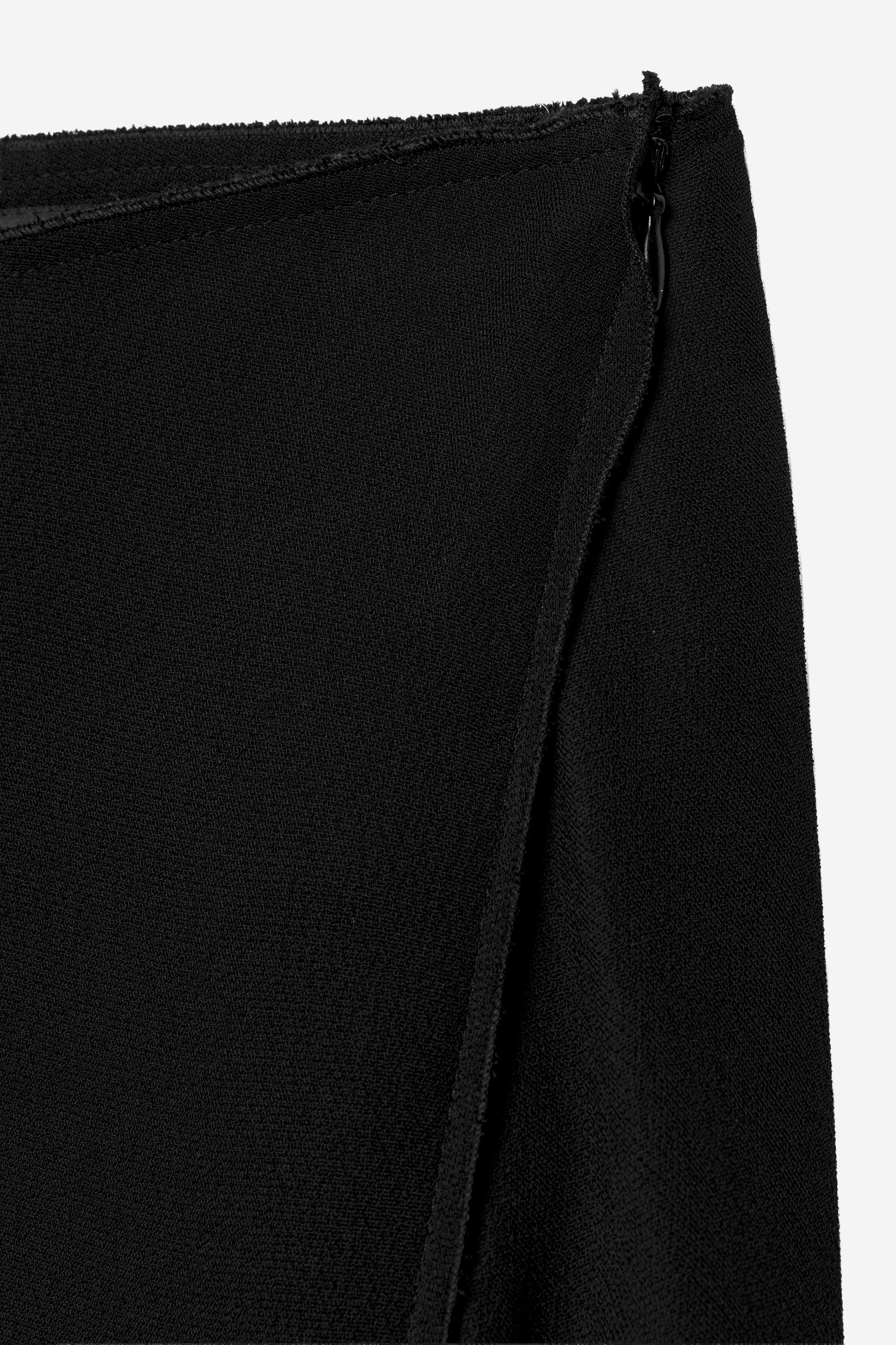ASYMMETRIC FRINGED SKIRT - THE ITEM | Zara US