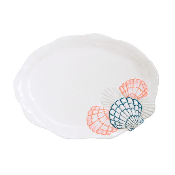 Layered Seashell Platter | Mud Pie