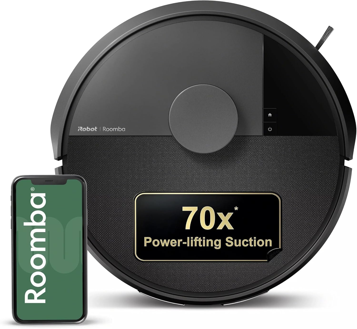 iRobot Roomba 105X Robot Vacuum, Smart LiDAR Mapping, 70X Power‑Lifting Suction, Custom Room Cl... | Amazon (US)