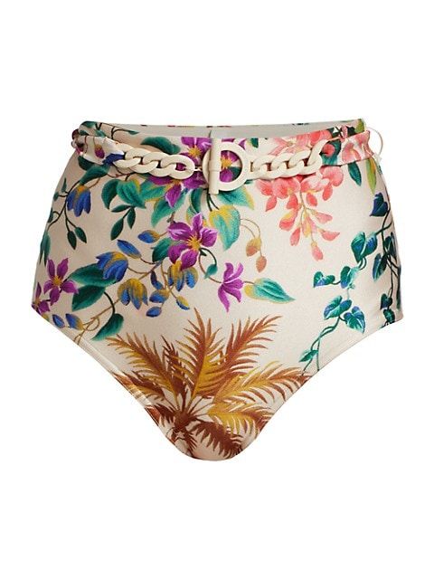 Tropicana High-Waisted Bikini Bottom | Saks Fifth Avenue