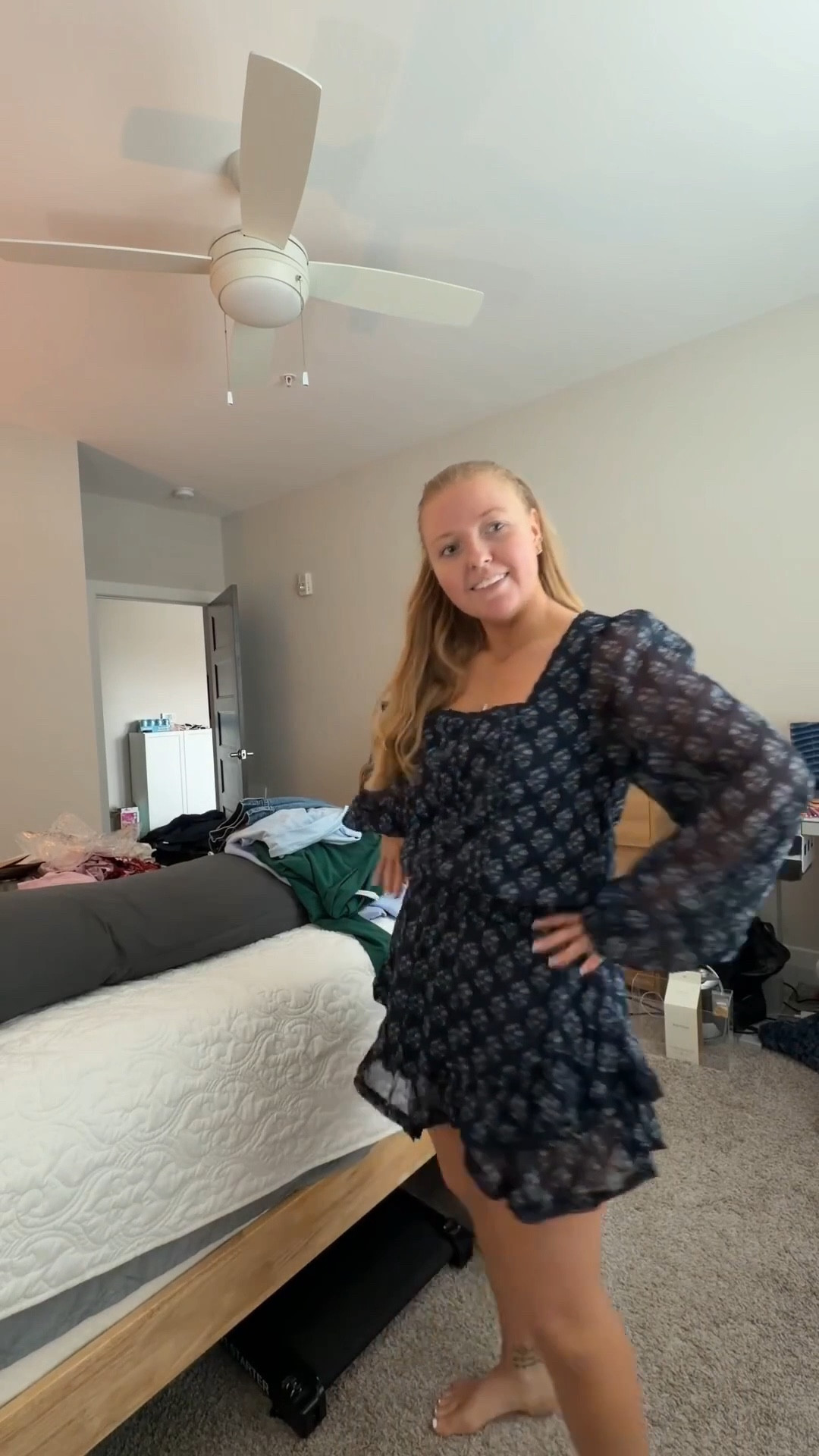 The comfiest dresses that I can make casual or dressy @abercrombie ￼don’t forget to shop to get 20% off! 

#LTKSaleAlert #LTKSeasonal #LTKSpringSale