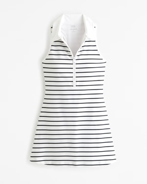 YPB sculptLUX Polo Mini Dress | Abercrombie & Fitch (US)