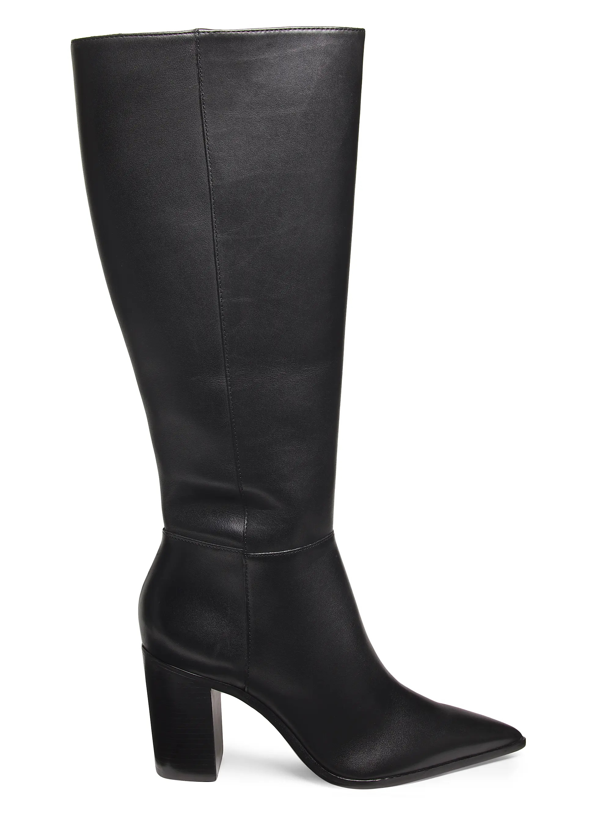 Mikki Up 90MM Leather Block-Heel Boots | Saks Fifth Avenue