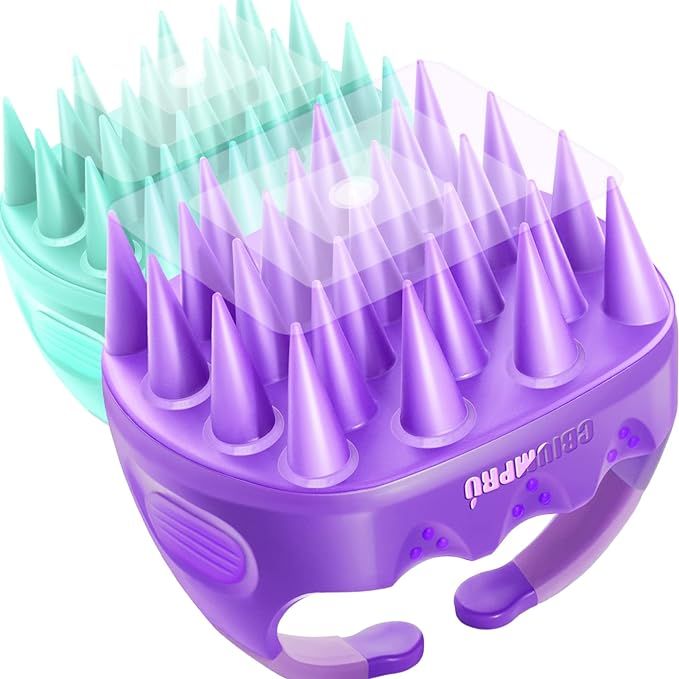 Shampoo Massager Brush Scalp Exfoliator for Dandruff Removal, Waterproof Shower Scalp Scrubber To... | Amazon (US)
