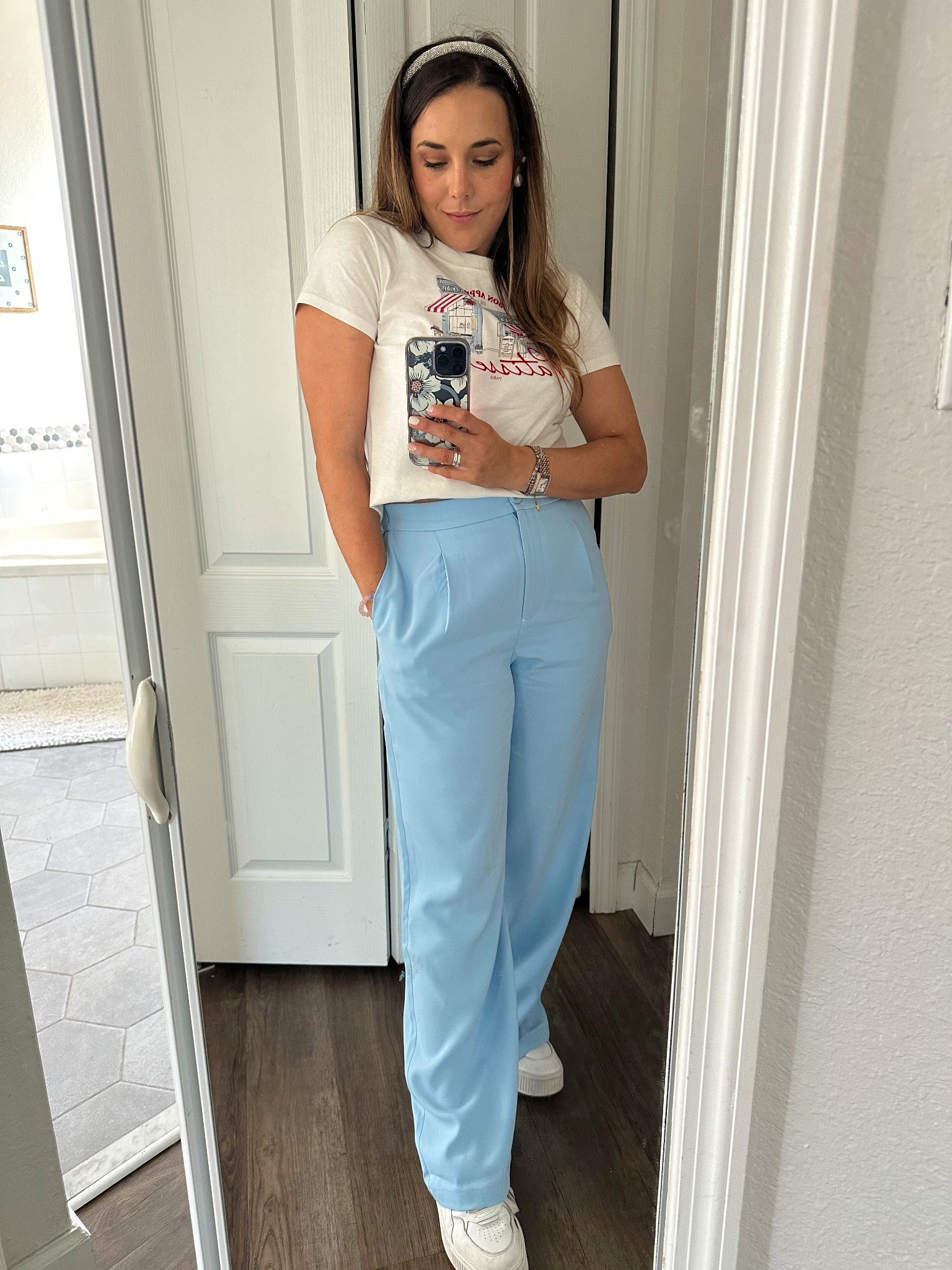 Comfy but cute outfit 🩵

#LTKFindsUnder50 #LTKPetite