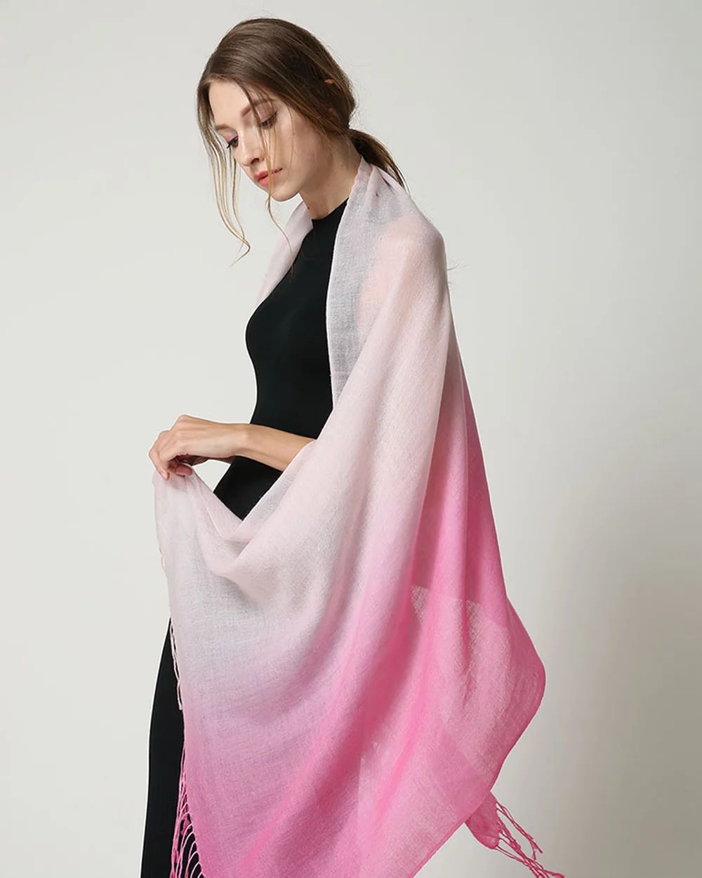 Ugg 100% Merino Wool Tie Dye Scarf Pink and Rose | THE ICONIC (AU & NZ)