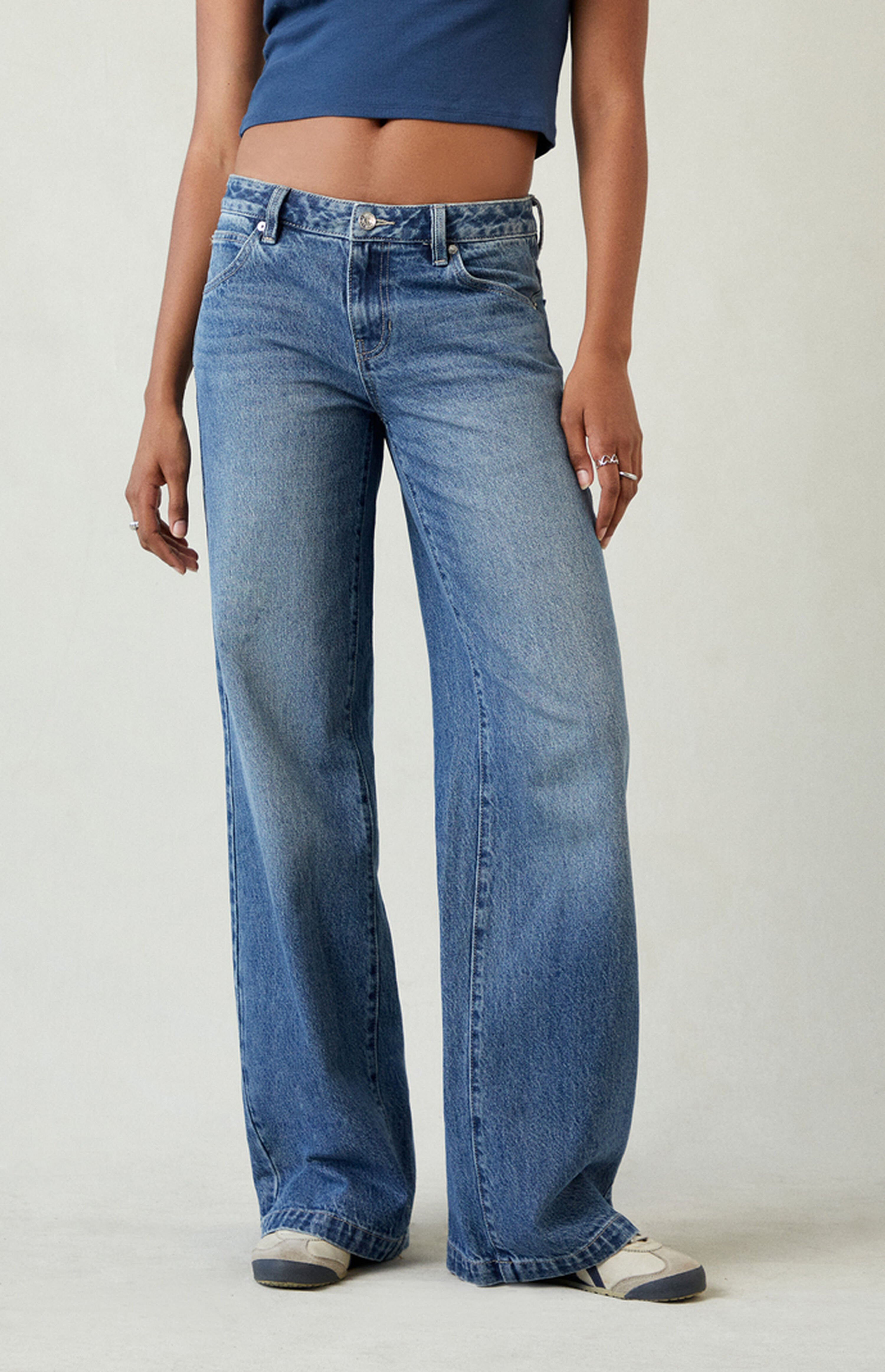 Pacsun Casey Low Rise Baggy Jeans Indigo | PacSun