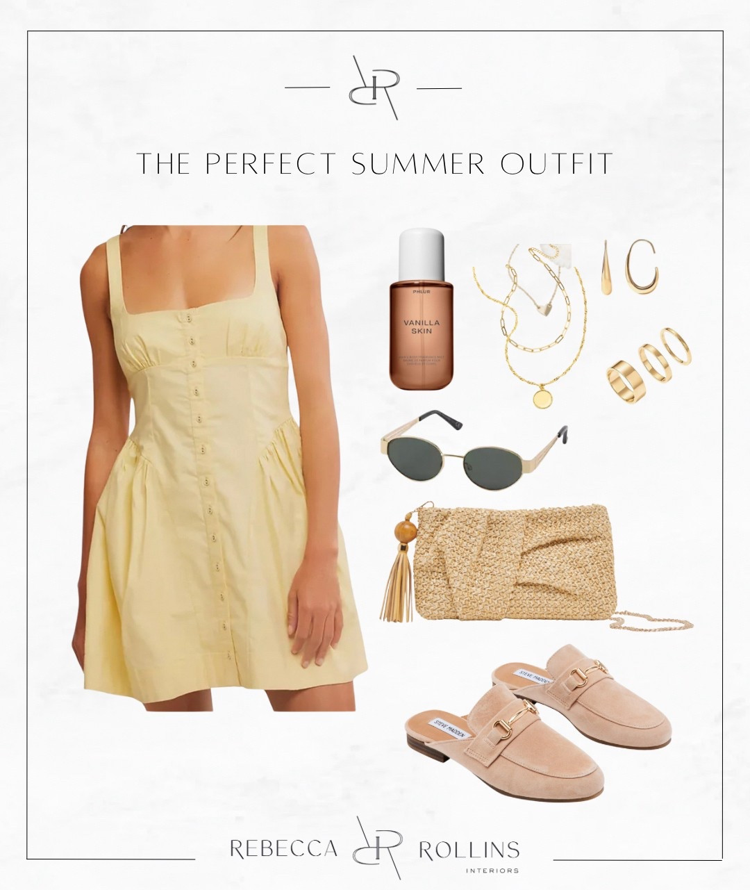 A butter yellow dress outfit. Need I say more! This exact outfit is on repeat for me this summer! 

#LTKSeasonal #LTKStyleTip #LTKFindsUnder50