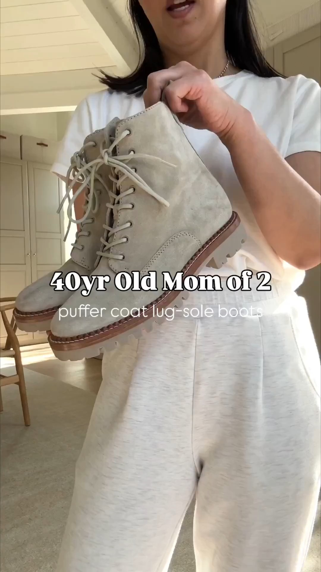 40yr old mom of 2 winter outfits. 

Varley puffer xxs
J.Crew turtleneck xs - runs oversize, can size down
Varley rolled cuff pants xs 25" inseam
Cuyana Easy tote small in Stone
Celine sunglasses
Vince Cabria boots 5.5

Winter style, winter outfits, puffer coat, petite style 



#LTKmomlife #LTKootd #LTKgrwm