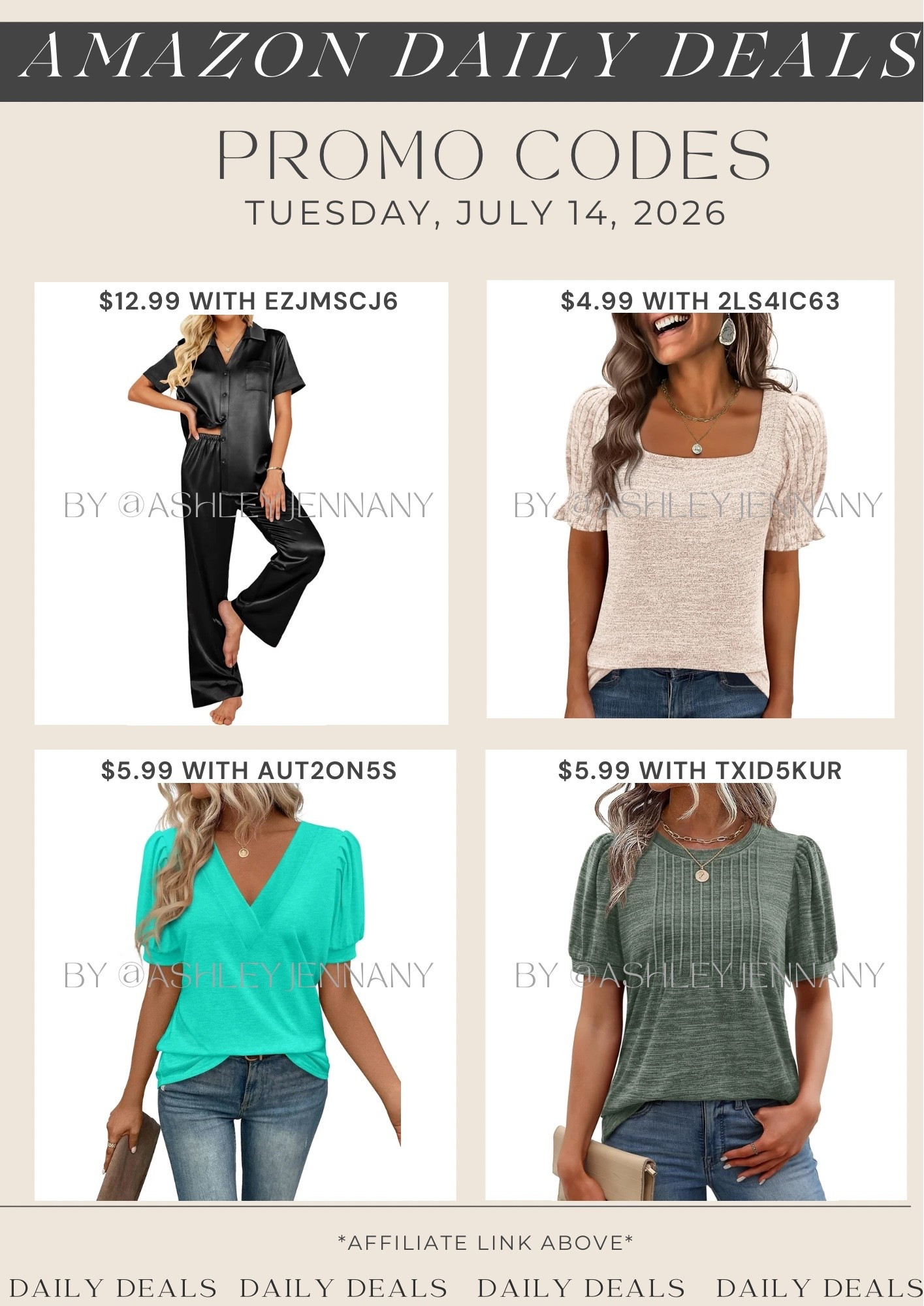 Amazon deal

#LTKSaleAlert #LTKMidsize #LTKootd