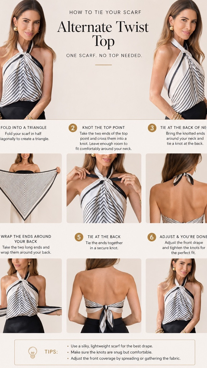 The scarf hack you need this summer! 

#LTKootd #LTKTravel #LTKgrwm