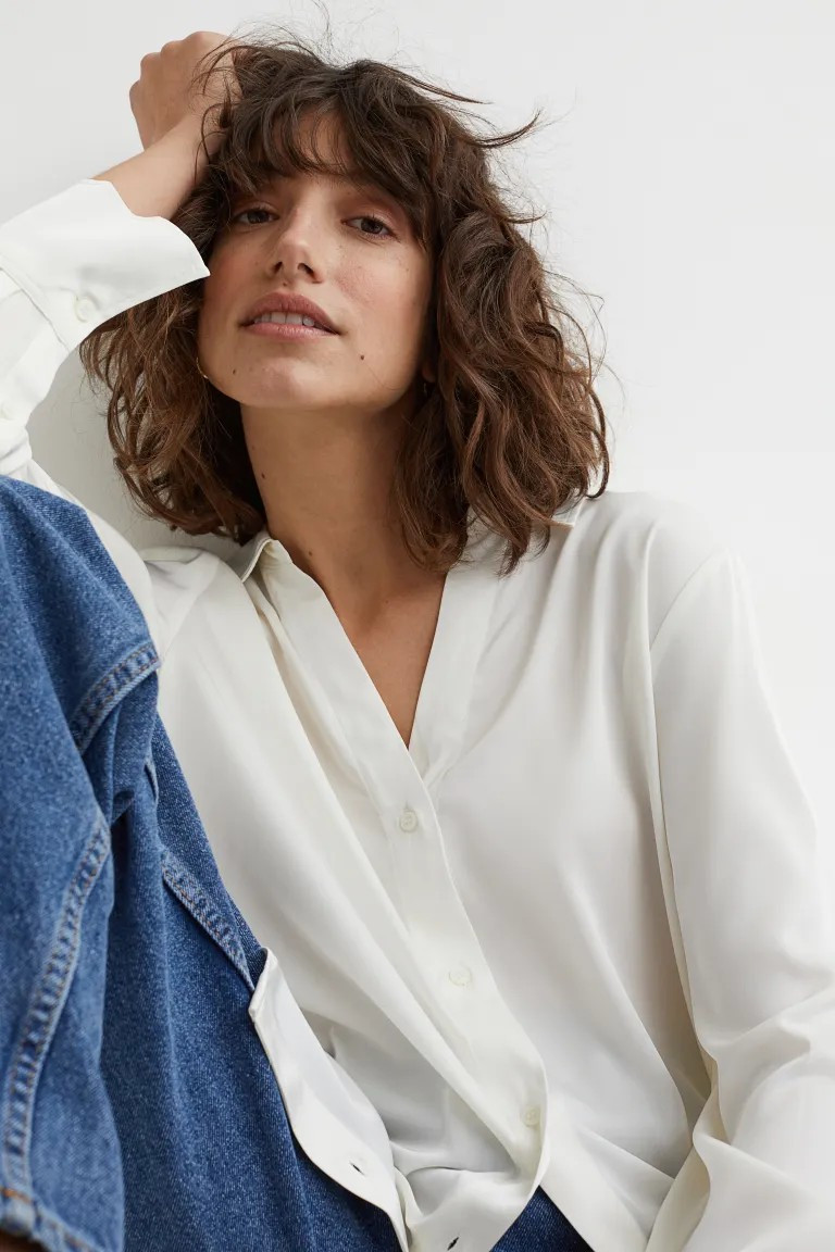 V-neck Blouse | H&M (US + CA)