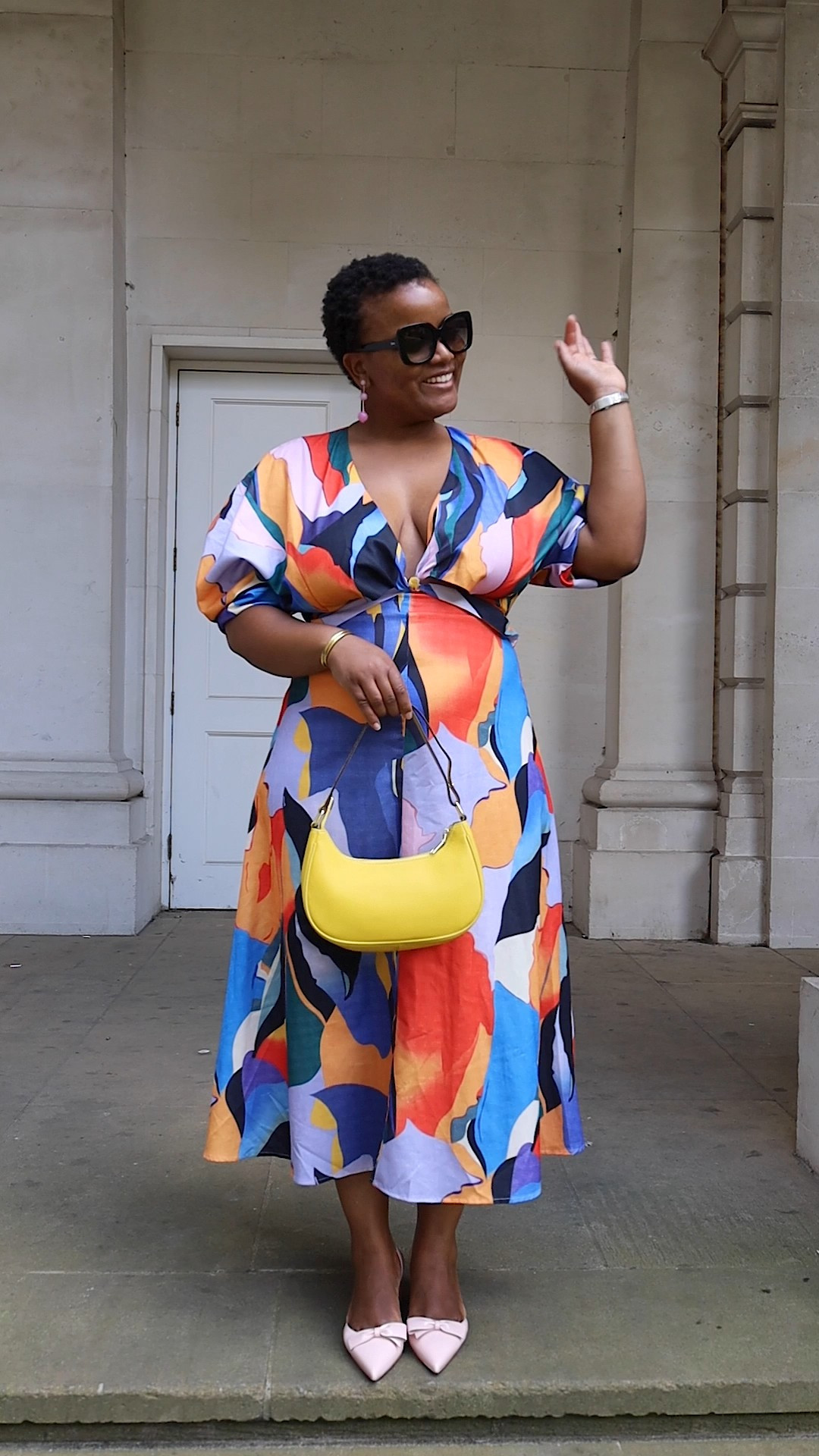 Colourful dress to brighten the mood.

#LTKuk #LTKsummer #LTKstyletip