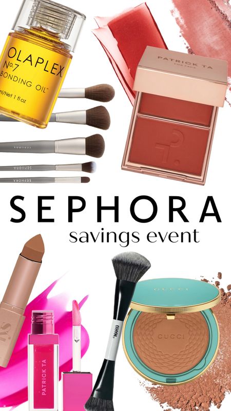 The @Sephora Savings Event is here until November 6th!! The Beauty Insider Program is free to join! Stock up on all your favorite products- the Sephora Collection is also 30% off for all Beauty Insiders! Use code TIMETOSAVE at checkout💋 
All of my shade colors are listed below!!❤️
#Sephorahaul #Sephorapartner 

Gucci Bronzer- Shade 03 
LYS Contour Stick- Harmony
Patrick Ta Plumping Gloss- Headliner 
Patrick Ta Blush Duo- She’s Baked 
Haus Labs Foundation- Light Medium Neutral
YSL Candy Glaze Lip Gloss- Showcasing Nude 
Nara Blush- Orgasm 

#LTKsalealert #LTKbeauty #LTKHolidaySale