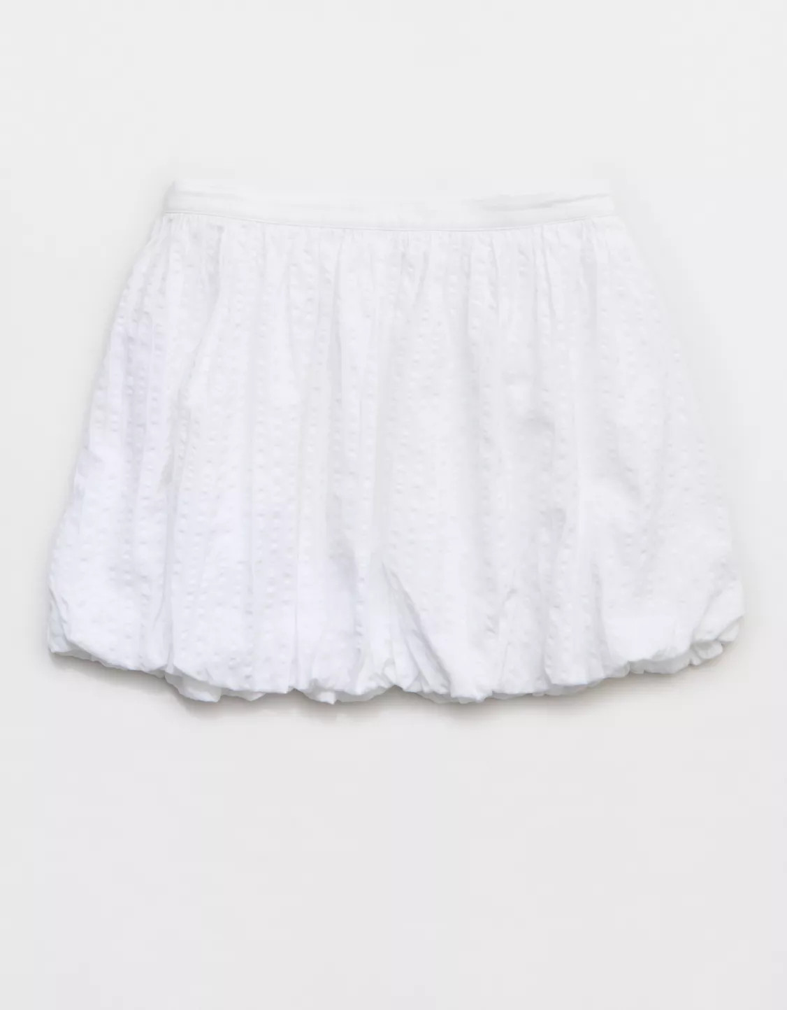 Aerie Seersucker Bubble Mini Skirt | Aerie
