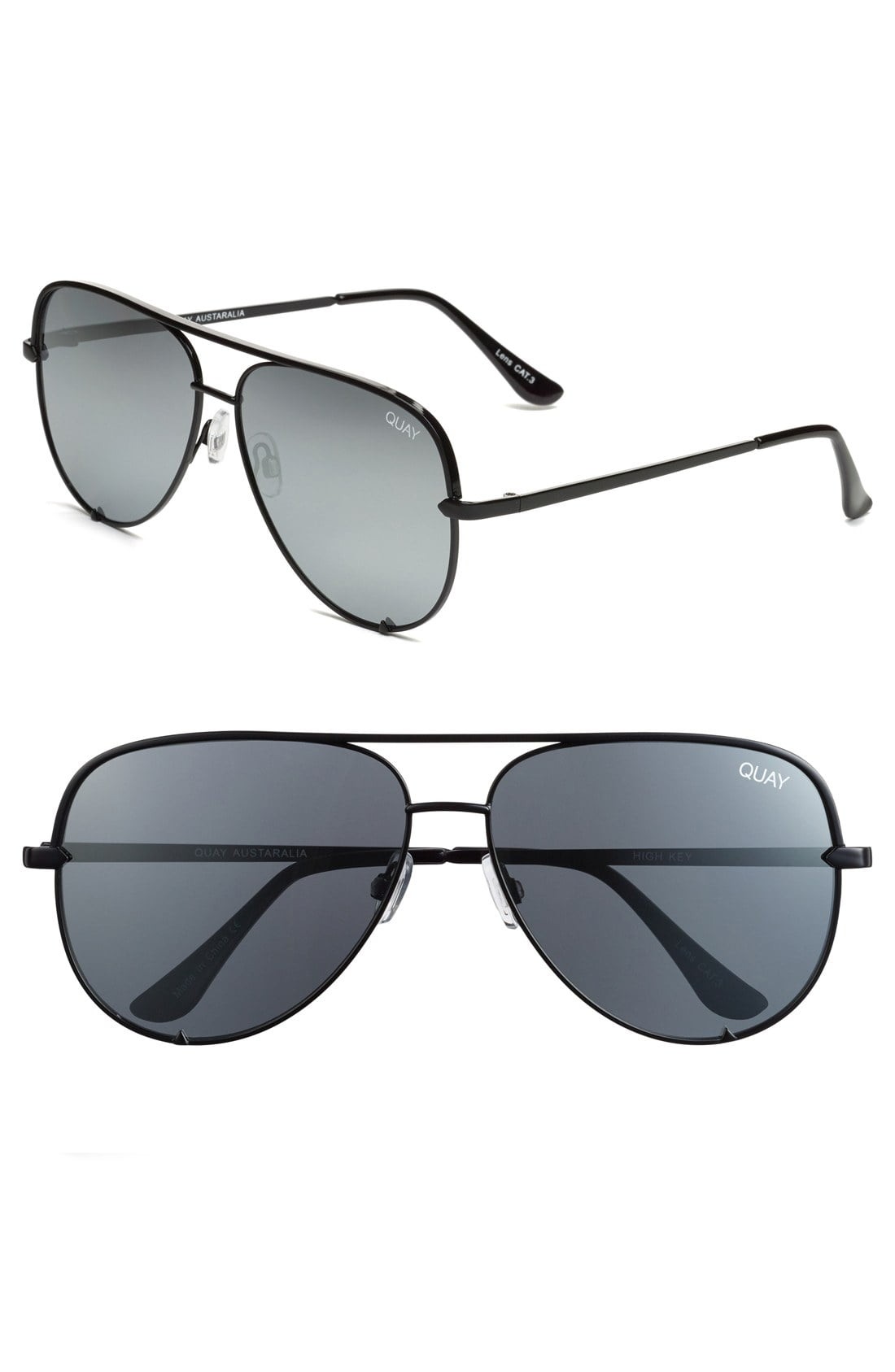 Quay Australia x Desi Perkins High Key 62mm Aviator Sunglasses | Nordstrom